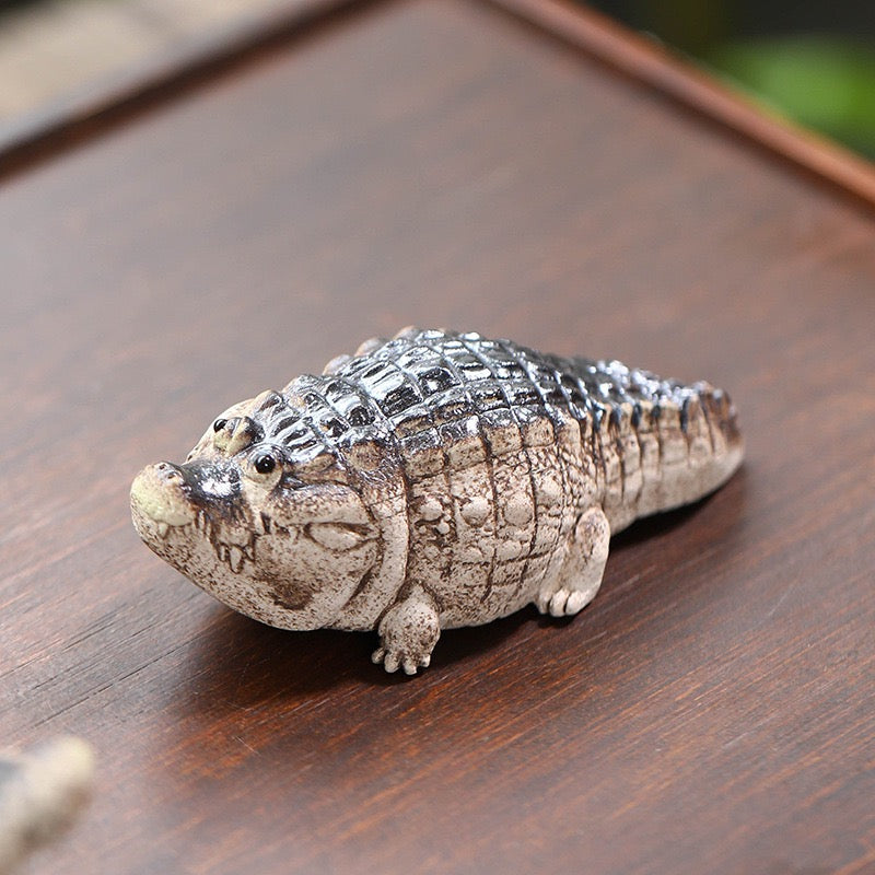 Tea Pets | Chubby Crocodile Baby Pair