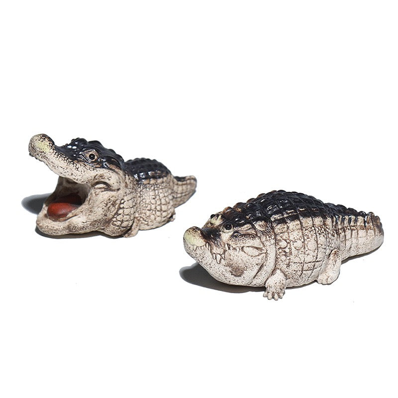 Tea Pets | Chubby Crocodile Baby Pair