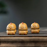 Tea Pets | Grumpy Chick Pair