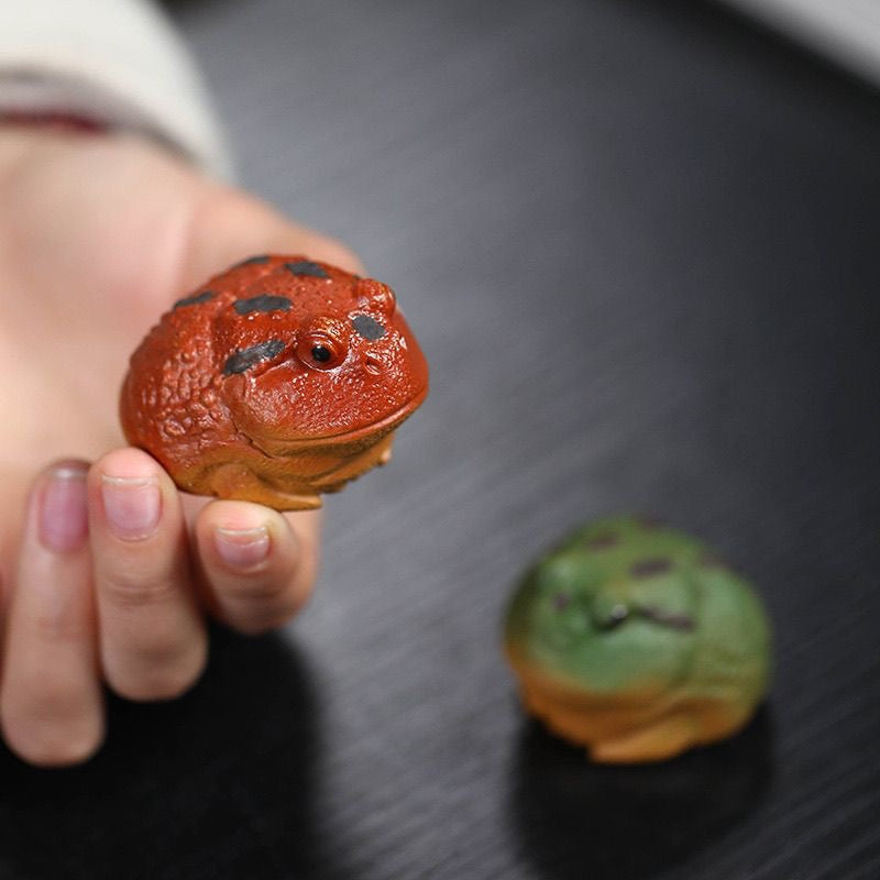 Tea Pets | Zisha Verdant Frog