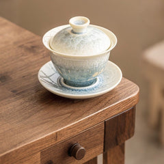 Gaiwan | White Porcelain Gaiwan for GongFu Tea Brewing 150ml