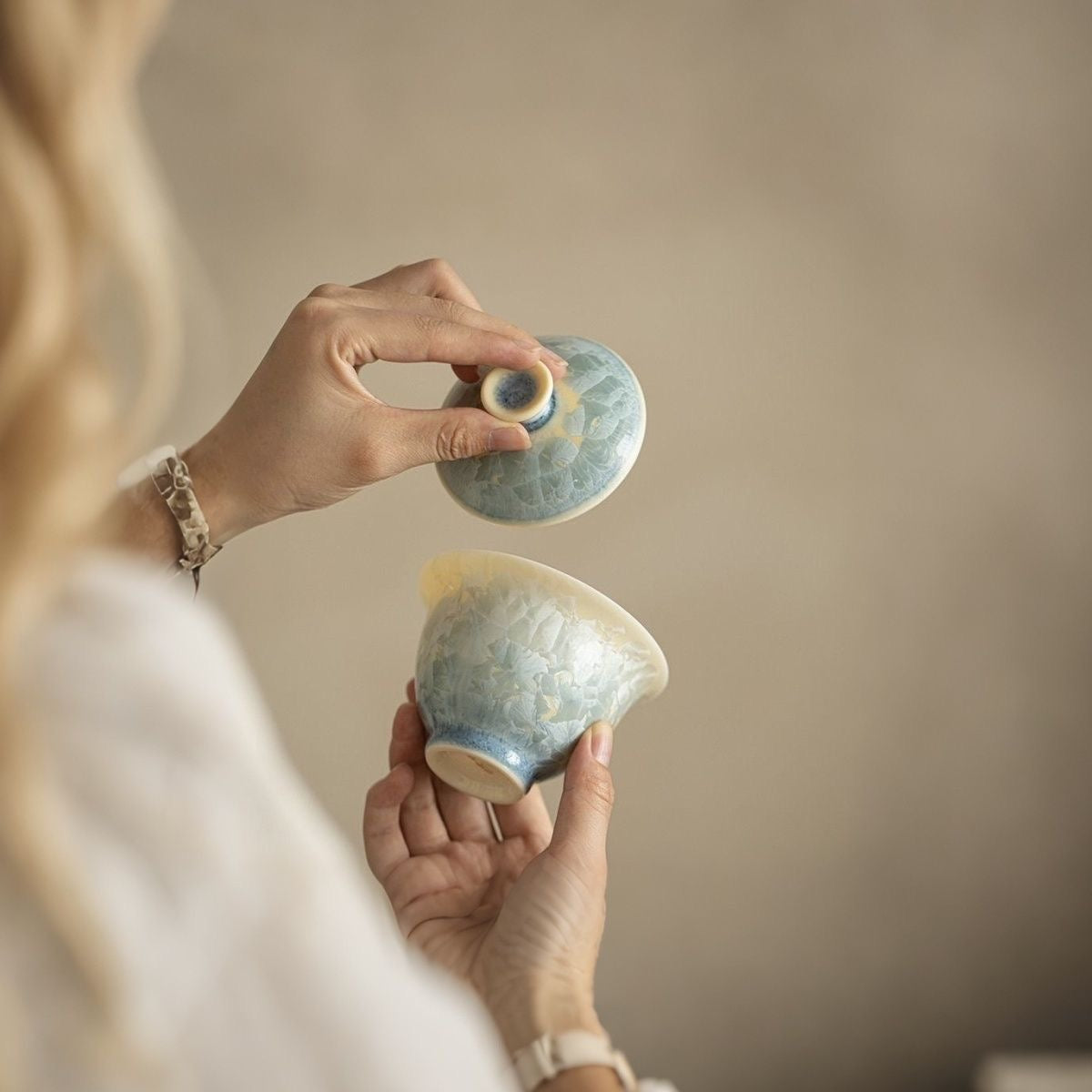 Gaiwan | White Porcelain Gaiwan for GongFu Tea Brewing 150ml